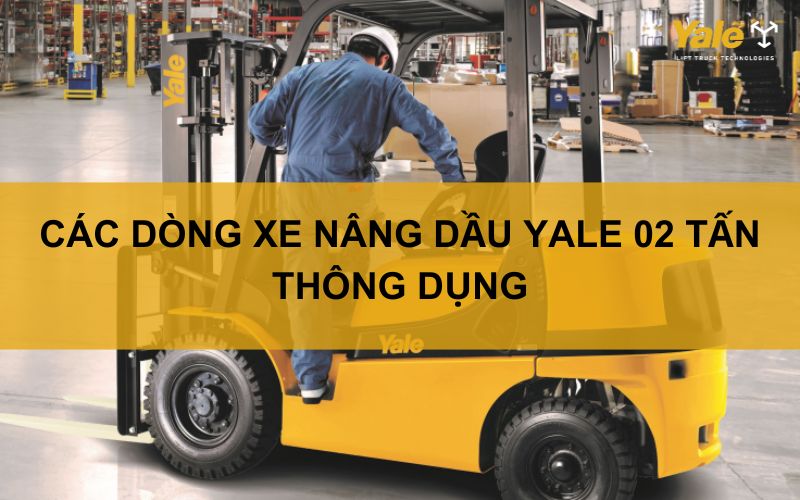 CÁC DÒNG XE NÂNG DẦU YALE 02 TẤN THÔNG DỤNG