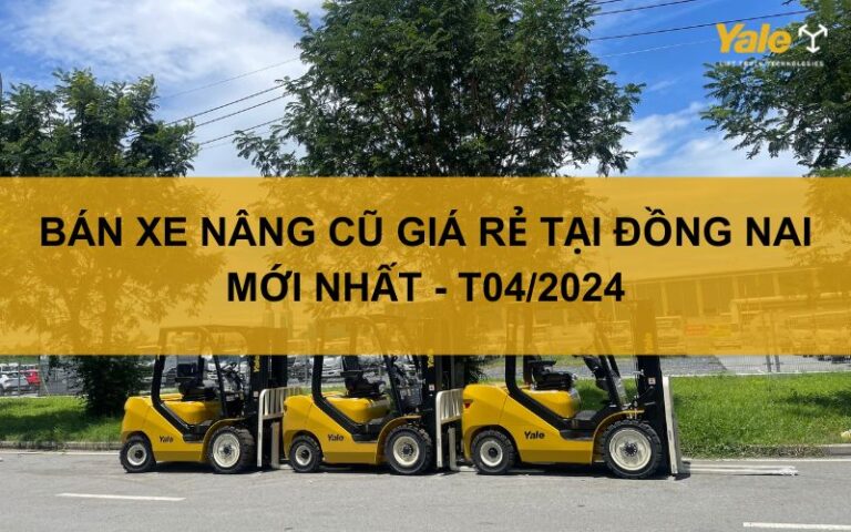 Bán xe nâng cũ giá rẻ tại Đồng Nai mới nhất - T04/2024