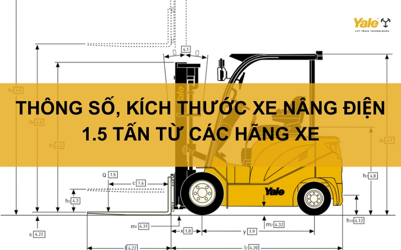 Thumbnail kích thước xe nâng điện 1.5 tấn