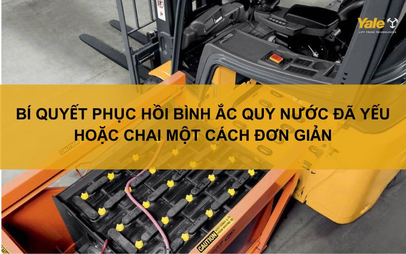 Thumbnail cách phục hồi bình ắc quy nước