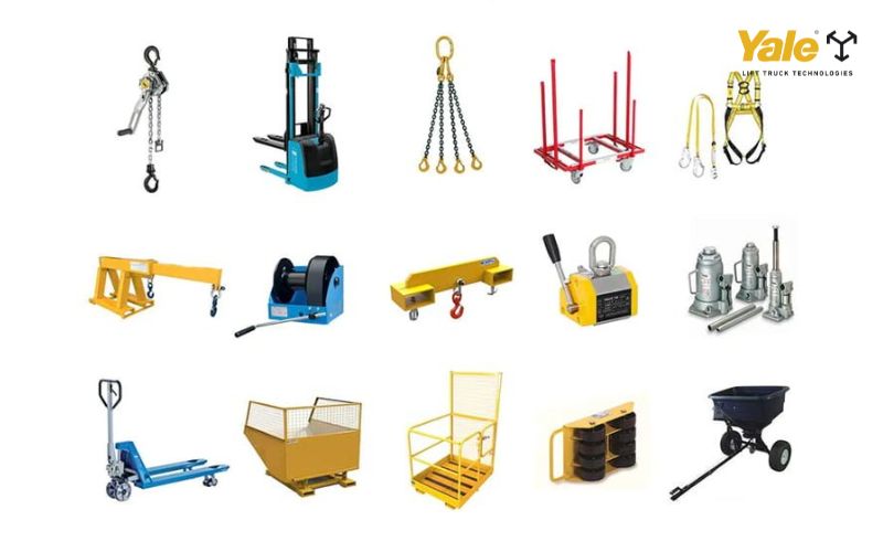 Thiết bị nâng hạ là nhóm máy móc chuyên dụng dùng để nâng hoặc di chuyển vật nặng, giúp tăng hiệu suất làm việc và đảm bảo an toàn trong công nghiệp