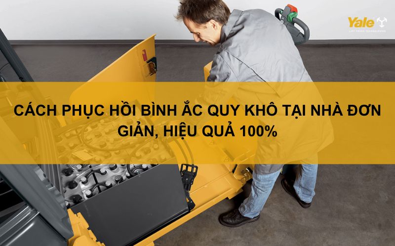 Thumbnail cách phục hồi bình ắc quy khô