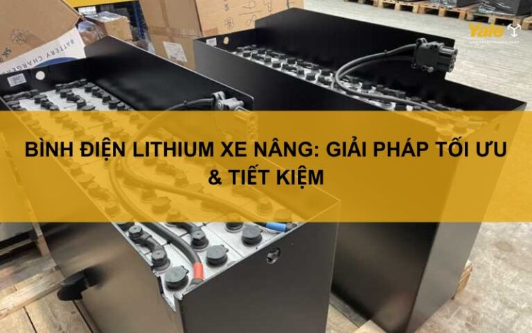 bình điện lithium xe nâng