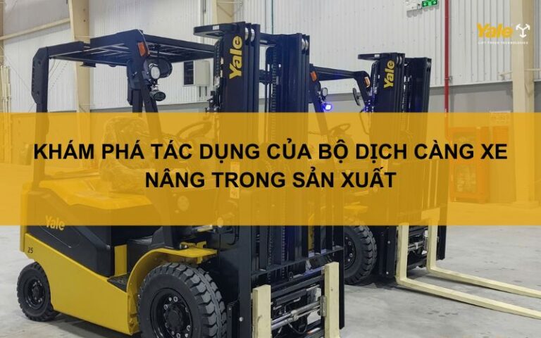 bộ dịch càng xe nâng