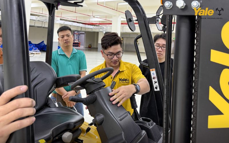 Cần theo dõi định kỳ để đảm bảo bộ hơi xe nâng hoạt động bình thường
