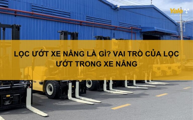 lọc ướt xe nâng