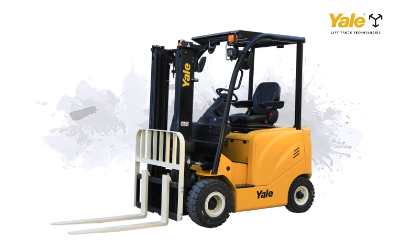 Xe nâng Yale có bộ công tác dịch ngang (Side Shift)