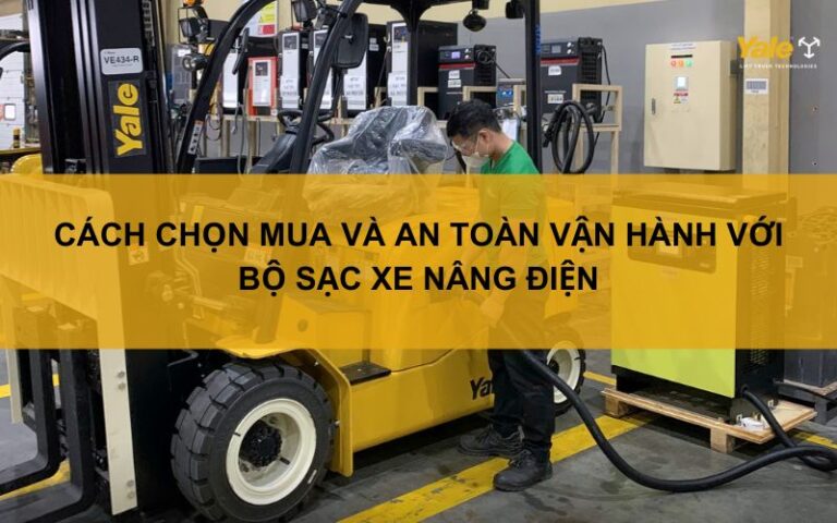 bộ sạc xe nâng điện