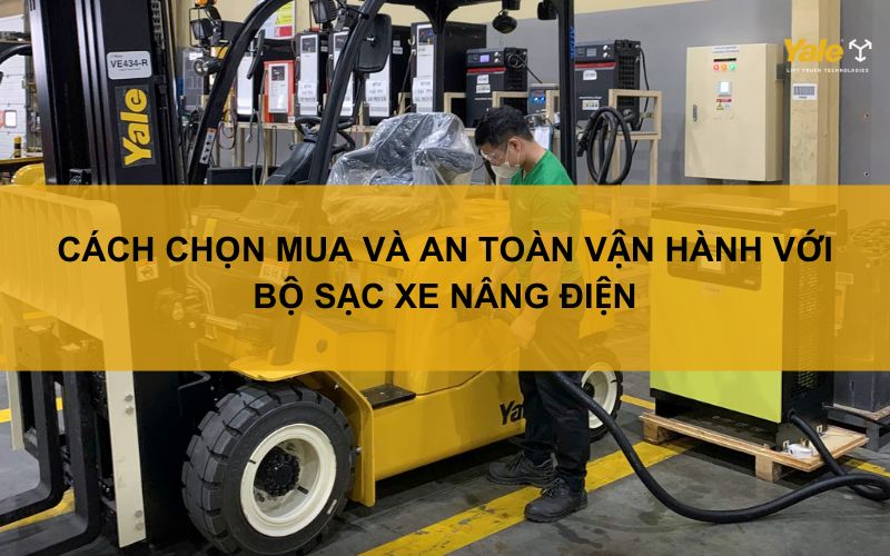 bộ sạc xe nâng điện