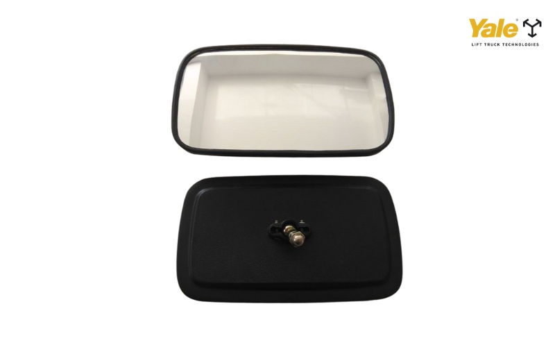 Việc chọn gương cần dựa trên vị trí lắp đặt thực tế trên xe: phía trước, sau cabin, hai bên khung nâng hoặc trên nóc bảo vệ (ROPS/FOPS)