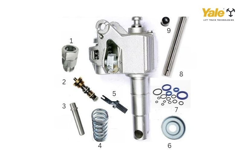 Lựa chọn phụ tùng và phụ kiện xe nâng tay phù hợp giúp vận hành ổn định, tiết kiệm chi phí và tối ưu hiệu suất kho bãi