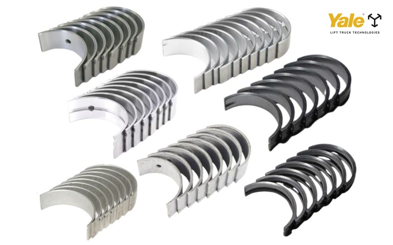 Bạc lót trục khuỷu xe nâng giữ vai trò then chốt trong việc đảm bảo độ bền và hiệu suất vận hành của động cơ