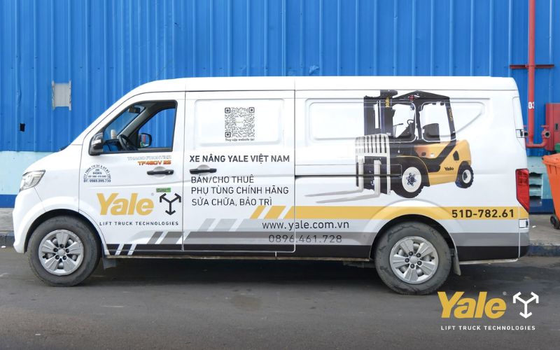 Xe nâng Yale Việt Nam cung cấp dịch vụ sửa chữa và thay thế phụ tùng xe nâng chính hãng