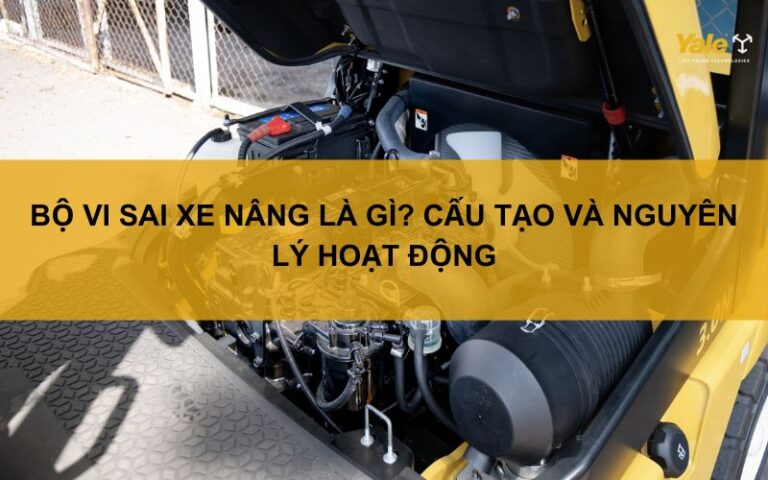 bộ vi sai xe nâng