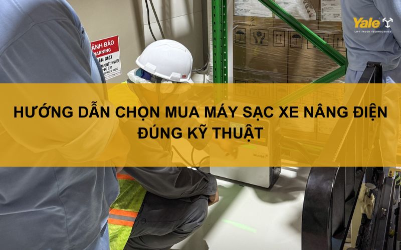 máy sạc xe nâng điện