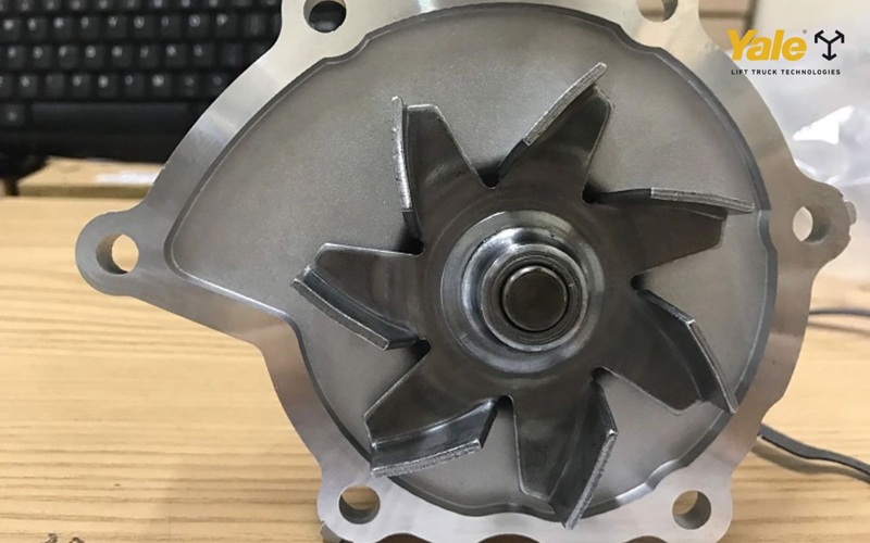 Kiểm soát nhiệt độ giúp xe nâng vận hành ổn định, hạn chế quá nhiệt và tối ưu hiệu suất