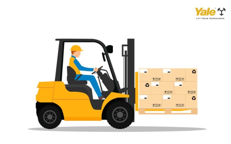 Xe nâng bị yếu khi nâng hạ thường liên quan đến suy giảm áp suất trong hệ thống thủy lực.