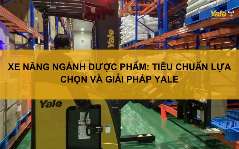 xe nâng ngành dược phẩm