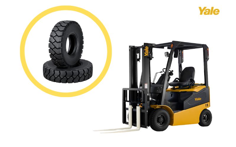 Lốp hơi xe nâng: Cấu tạo, ưu điểm và cách chọn đúng loại Lốp hơi xe nâng: Cấu tạo, ưu điểm và cách chọn đúng loại