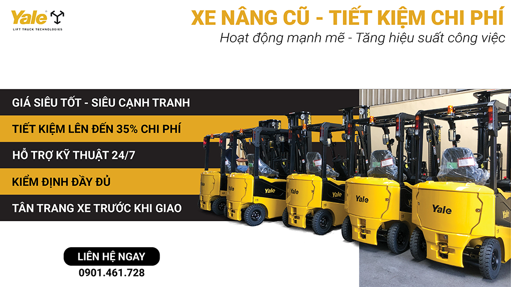 Xe nâng Yale đã qua sử dụng