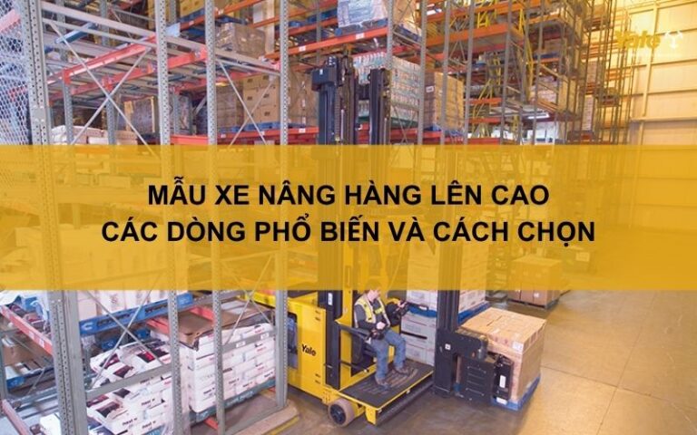 Mẫu xe nâng hàng lên cao: Các dòng phổ biến và cách chọn